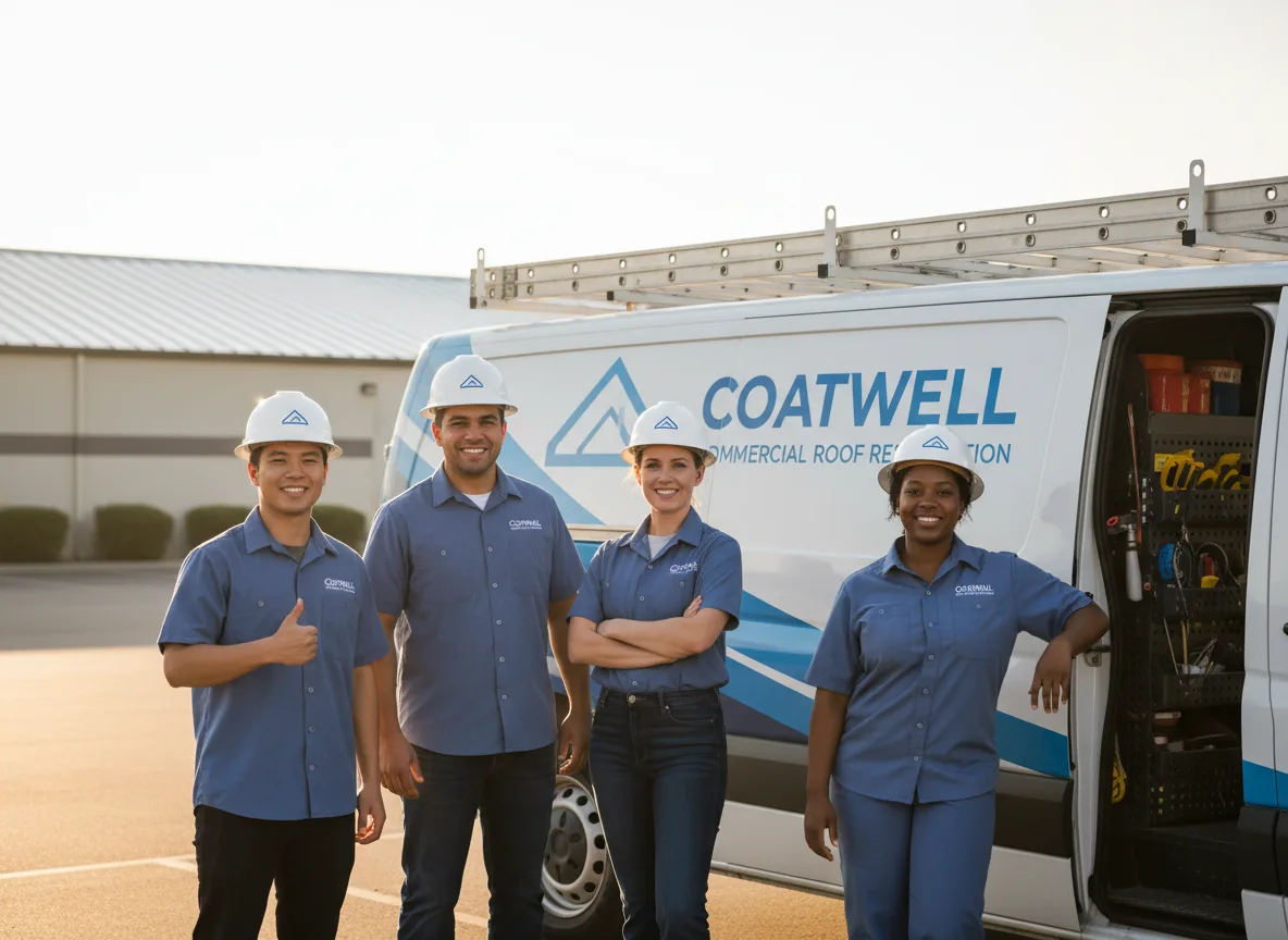 Commercial roof coating company in Newport, MN